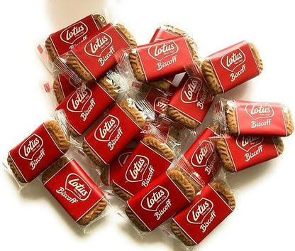 50 x Lotus BISCOFF Original BISCUIT Caramelised INDIVIDUAL Wrapped PORTION UK